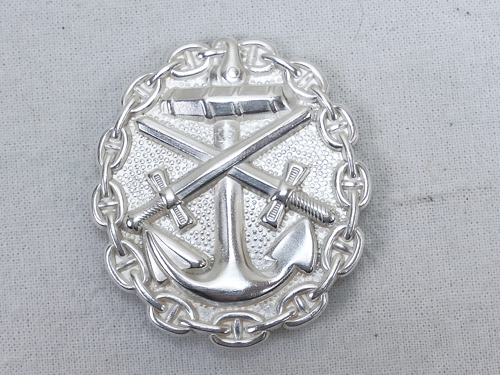Wounded Badge of the Navy 1918 in Silver