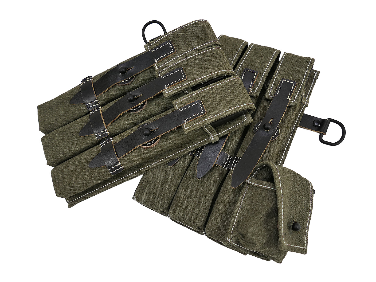 Wehrmacht MP 38/40 Magazine Pouches, 1 pair – MP38 MP40 Magazine Pouches