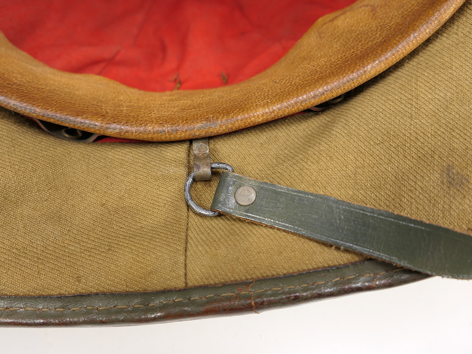 Original tropical helmet, Afrikakorps, Carl Halfar, Wehrmacht, DAK, with dust goggles – COLLECTION