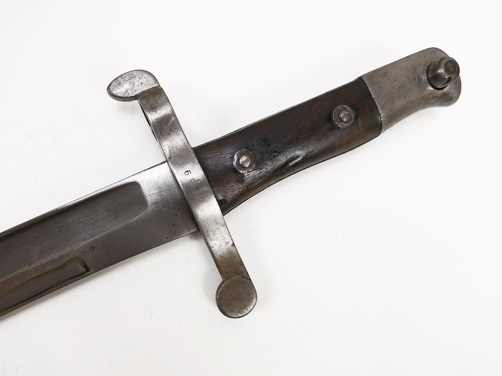 WK1 Austrian M1886 side-mounted bayonet for the Portuguese Kropatschek rifle
