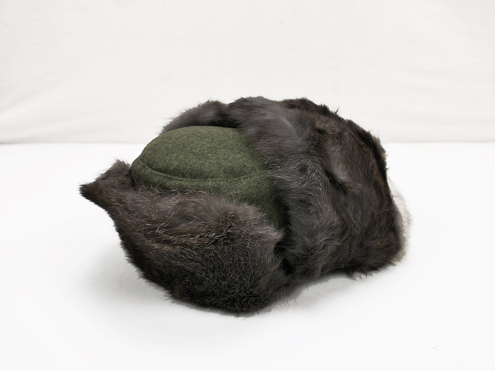 #45 Wehrmacht winter cap fur cap rabbit fur hare fur field cap size 59