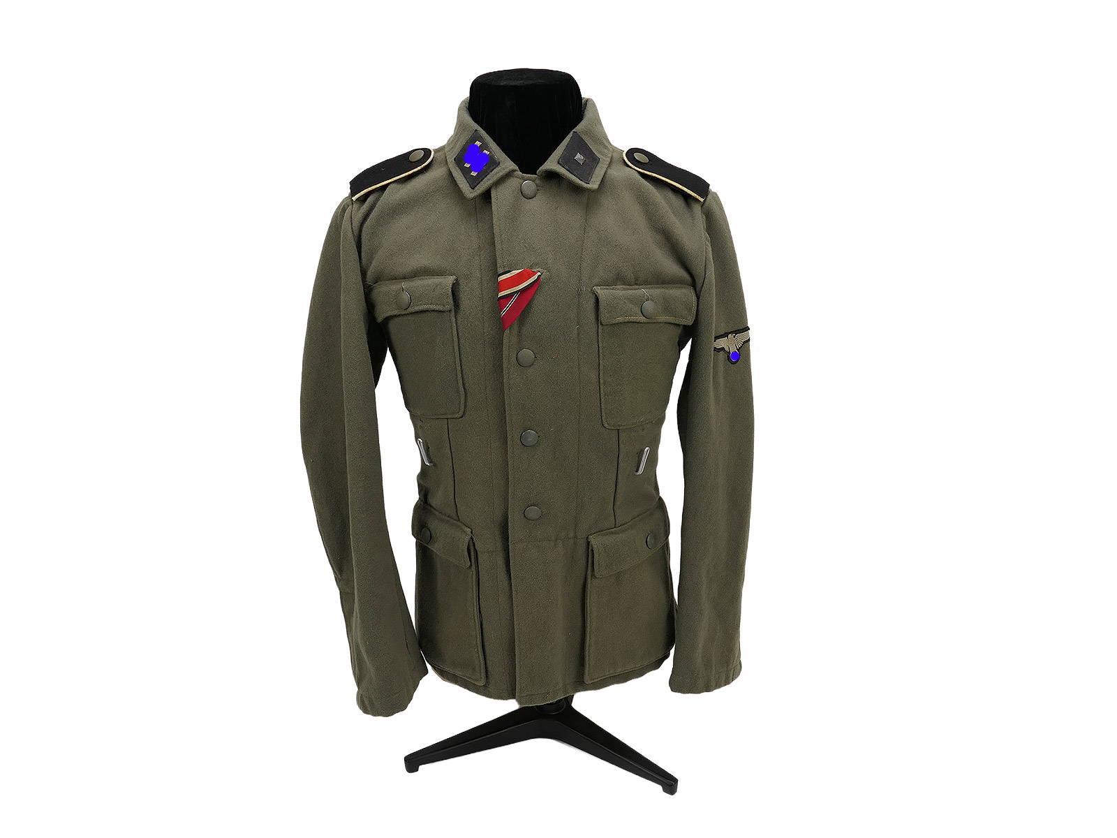Waffen SS field blouse uniform effected from collection liquidation