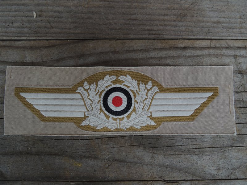 Cockade peaked cap Luftwaffe Tropen "Hermann Göring" Teams