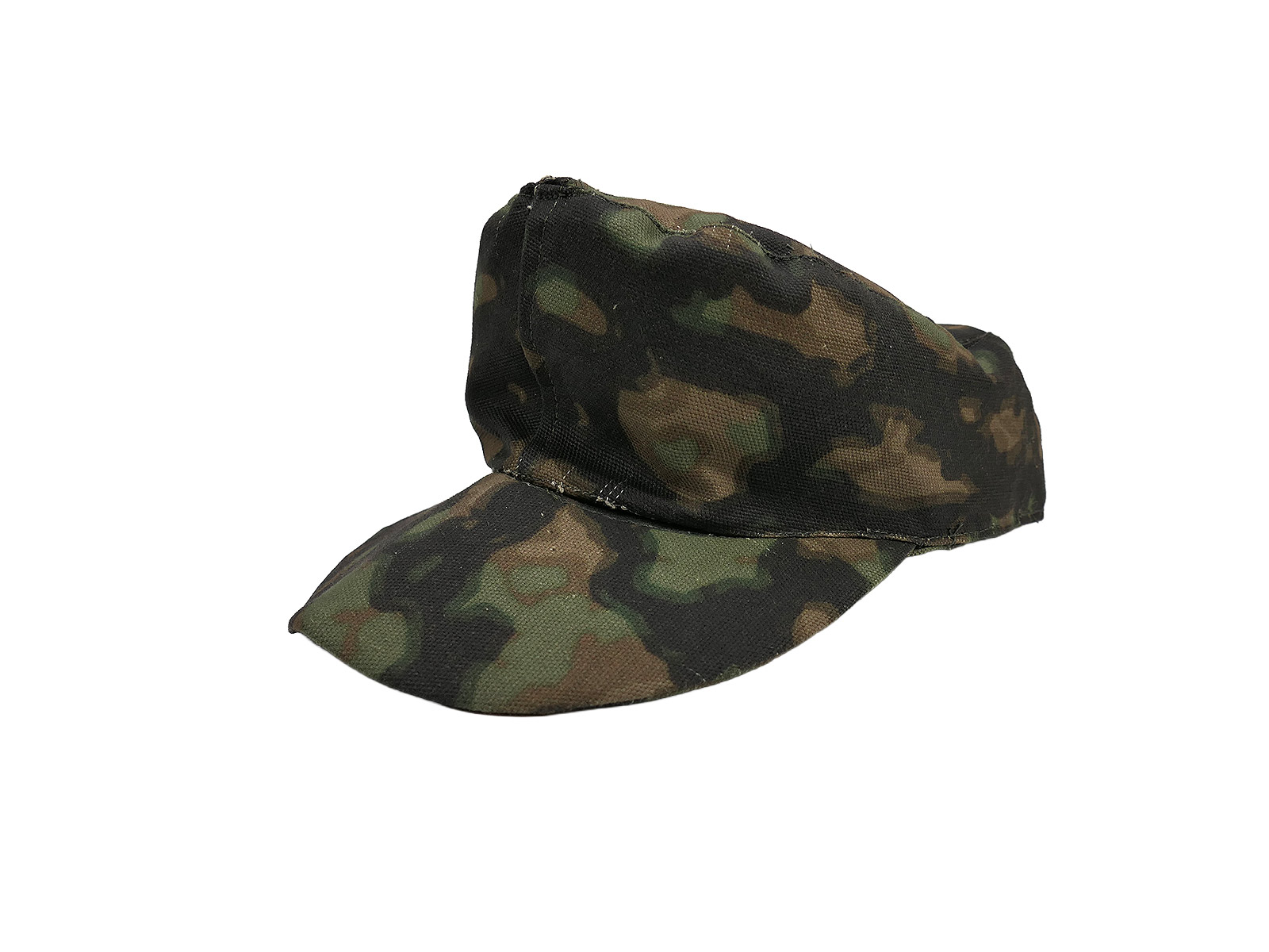 Waffen SS front production smoke camouflage field cap size 59 camouflage cap 