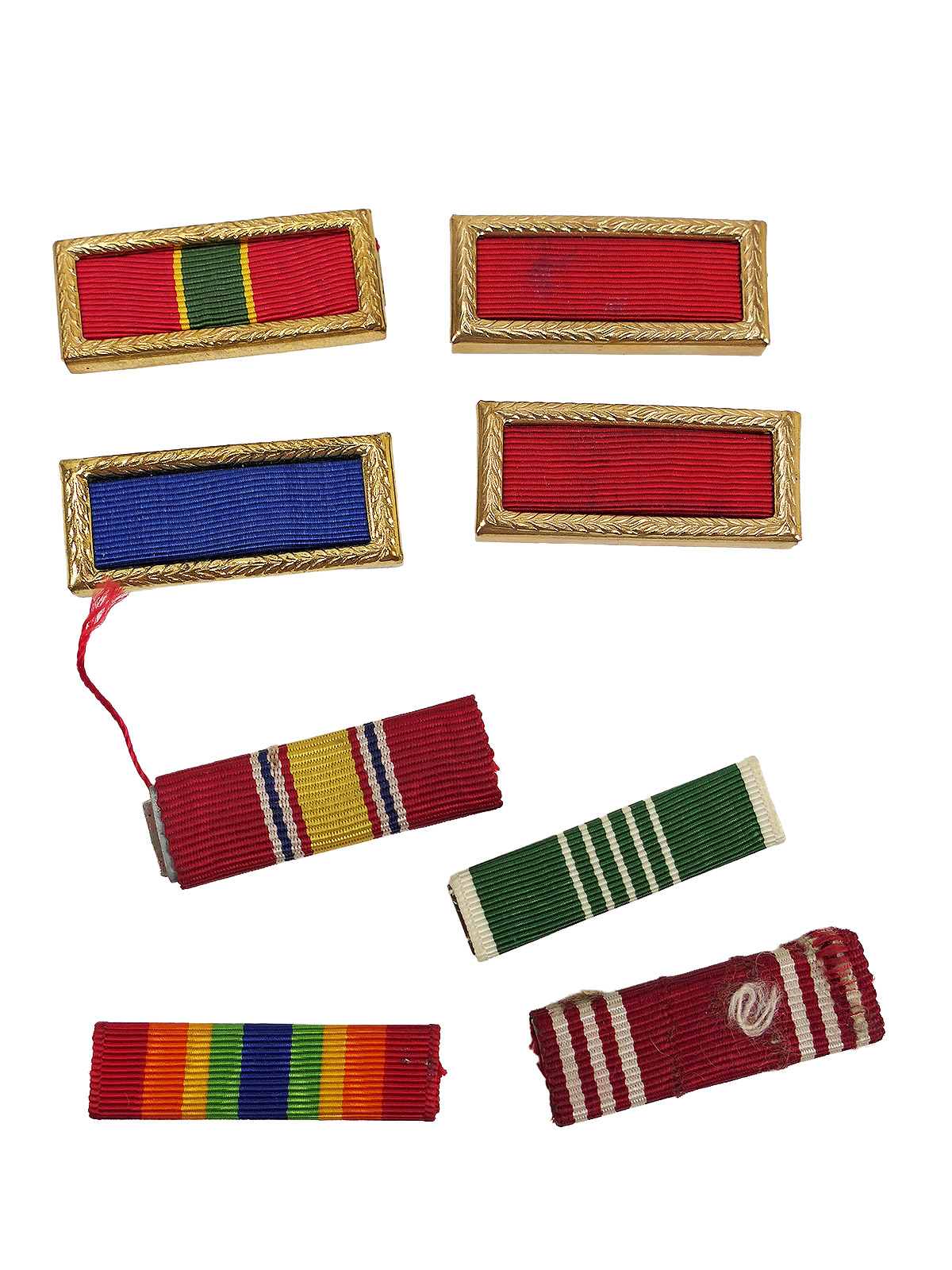 Small US Army WW2 – Vietnam Ribbon Bars Pin Badge 