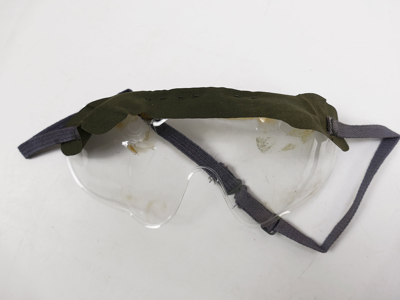 Original tropical helmet, Afrikakorps, Carl Halfar, Wehrmacht, DAK, with dust goggles – COLLECTION