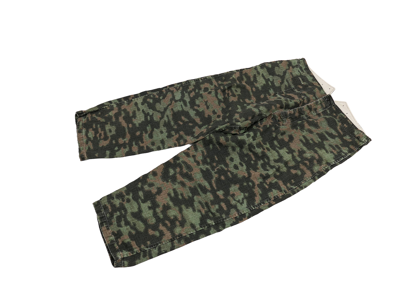 Waffen SS HBT field trousers M-37 camouflage trousers smoke camouflage spring blurred edge spring camo GROSS COLLECTION