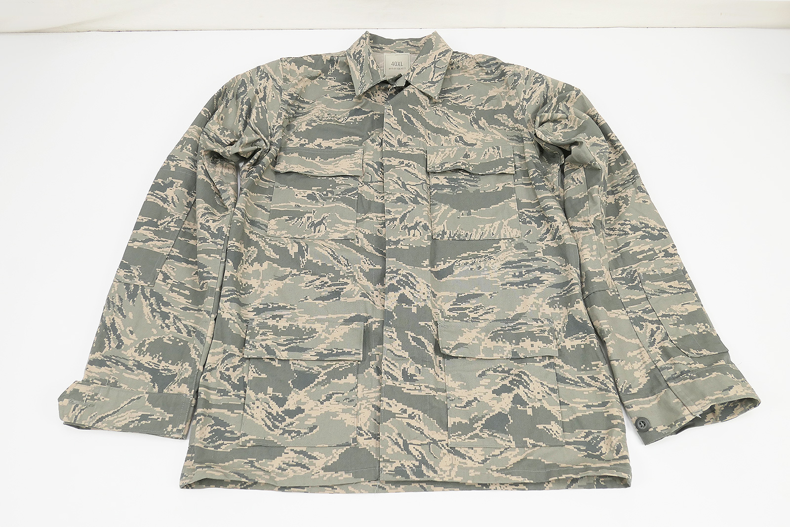 P1520276 US Coat Man`s Utility Air Force Camouflage Pattern Field Shirt - 40XL