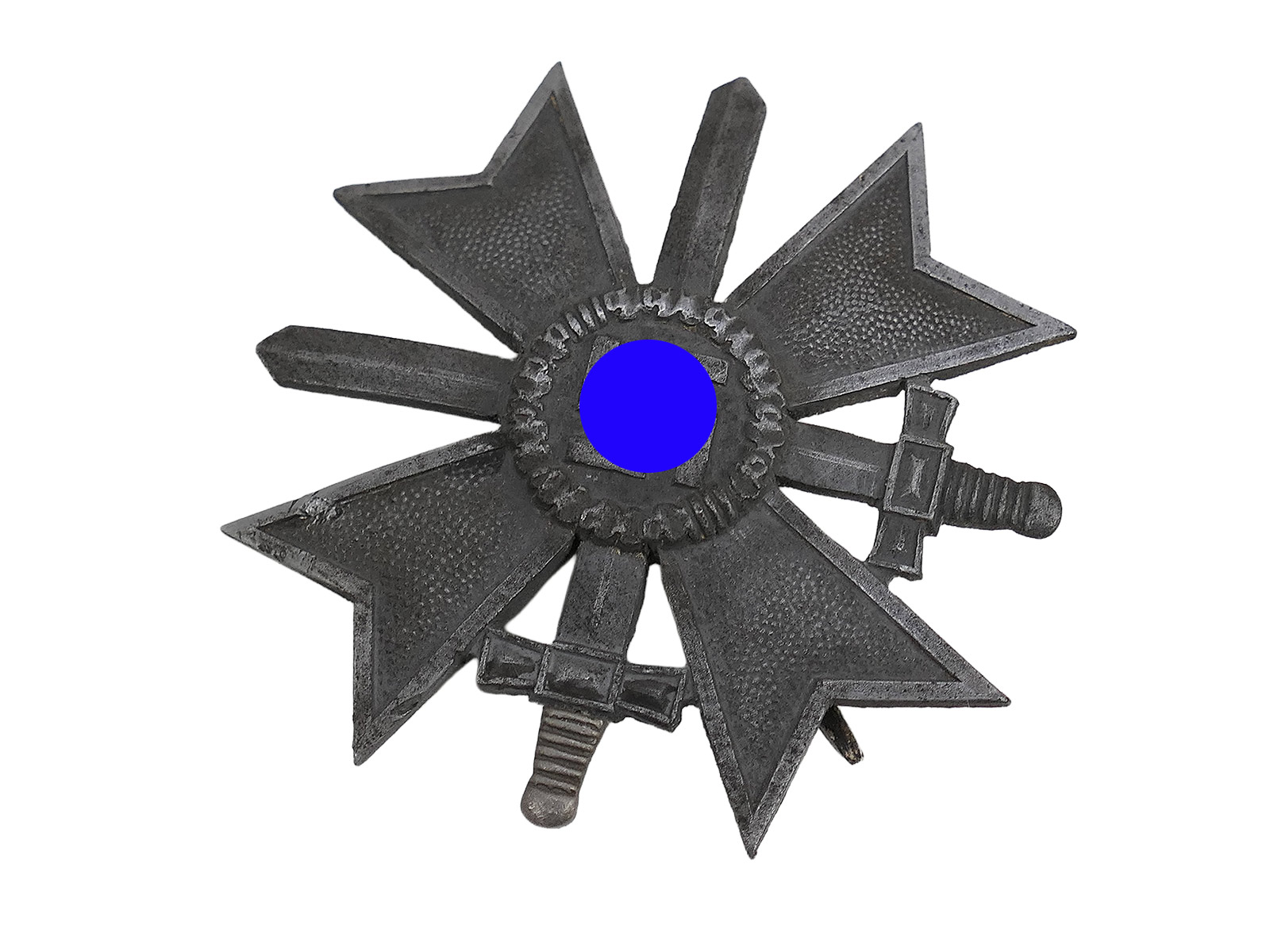 Original War Merit Cross with Swords (KVK 1939), manufactured by L/13 Paul Meybauer, Berlin. COLLECTION