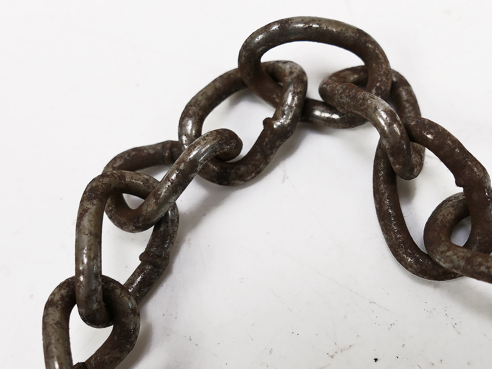 #E SS Hand Gag Gag Chain Restraint, Display or Gag Chain ANTIQUE