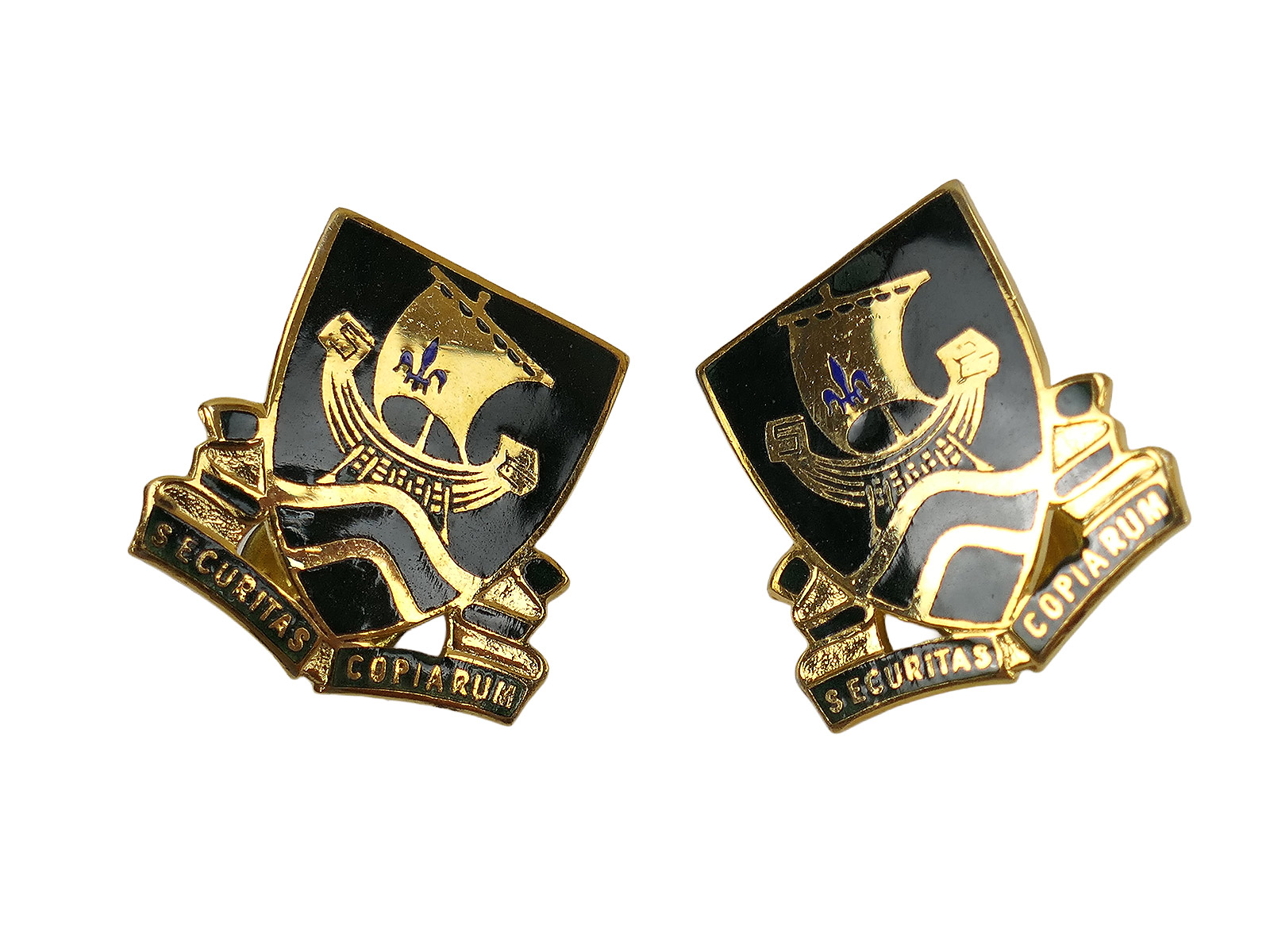 US Military Unit Crests Distinctive Unit Insignia 709th MP Military Police Battalion Pin-back Badge 
