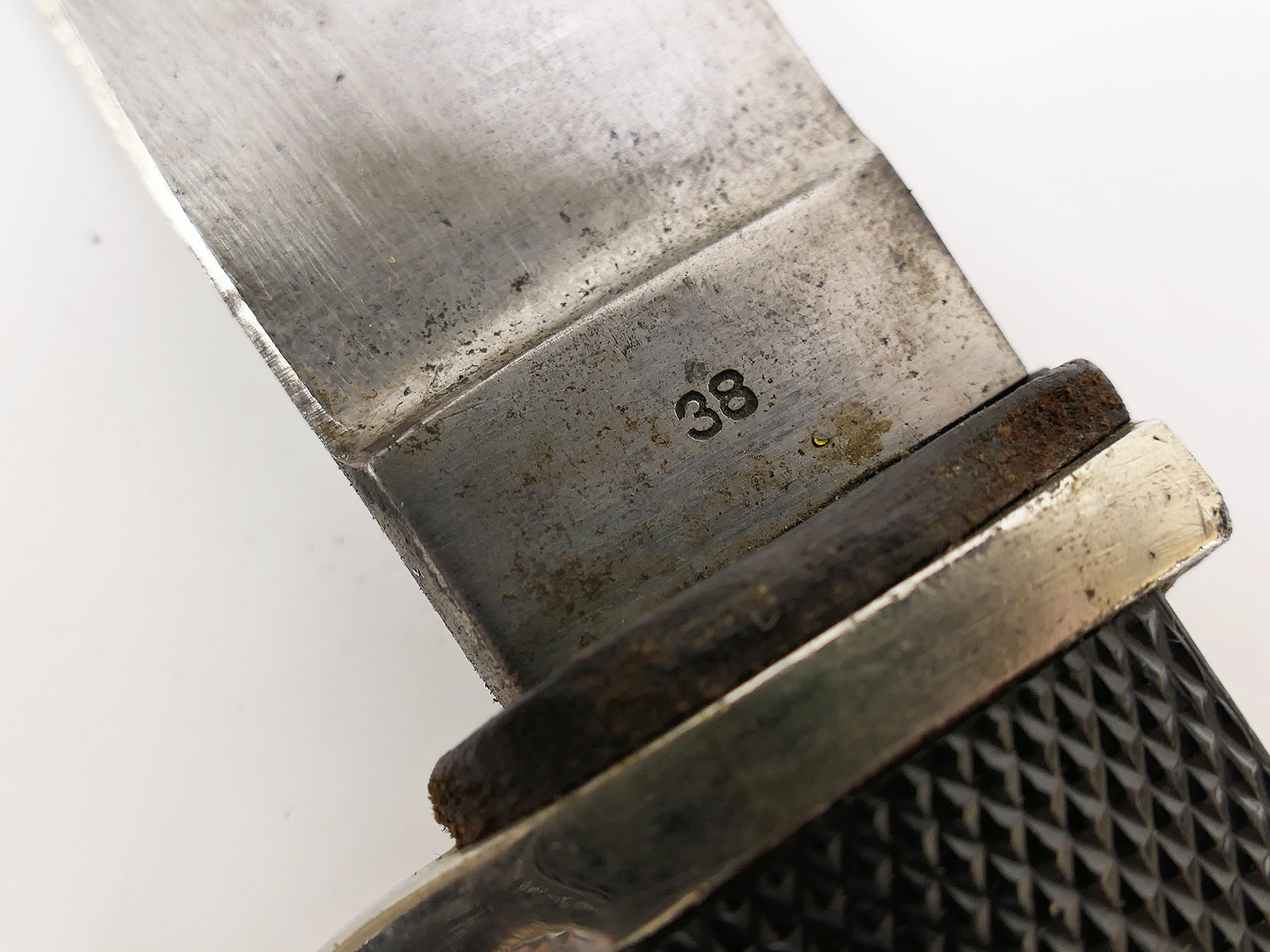 Original HJ hiking knife, co-manufactured by RZM M7/84 and Carl Schmidt Solingen, 1938 COLLECTION