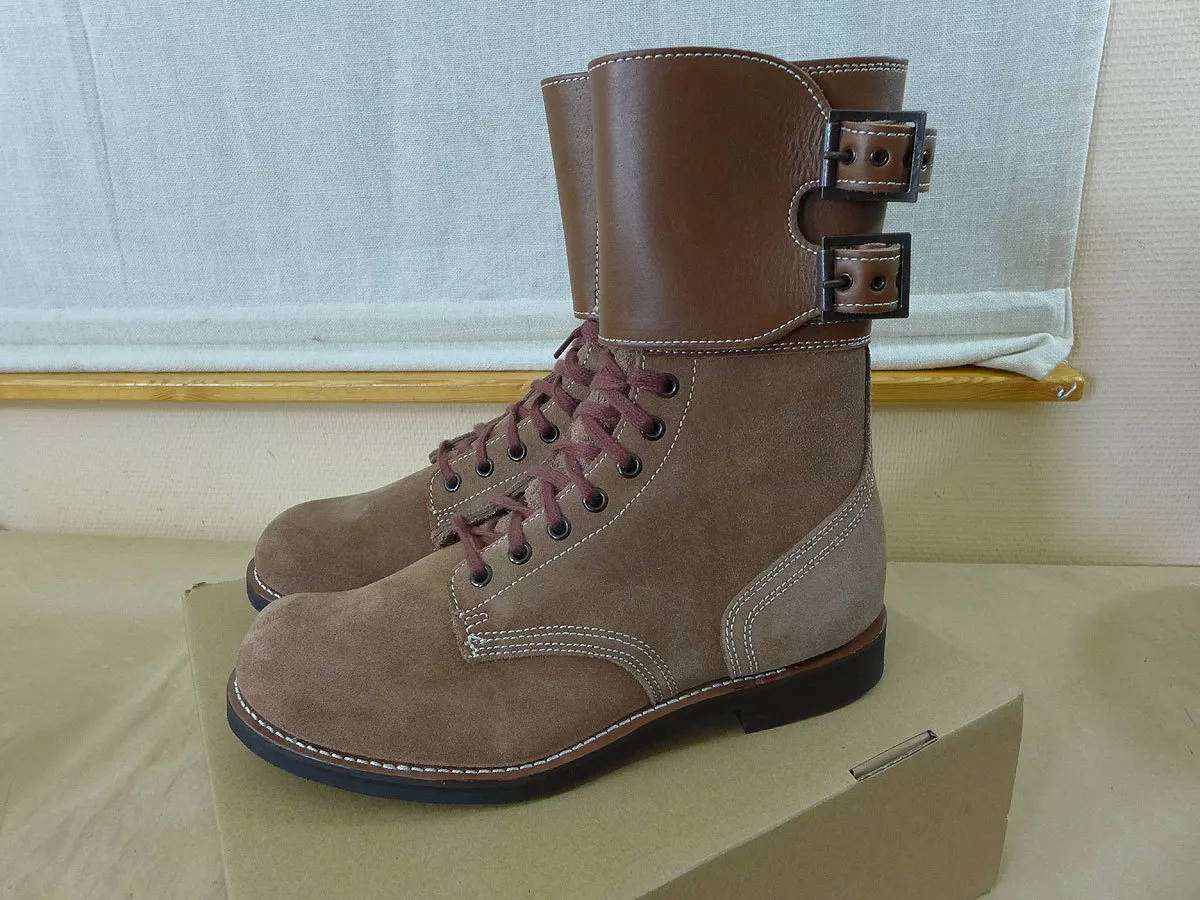 US ARMY WW2 M-1943 combat boots Buckle Boots M43 boots US ARMY WW2 M-1943 combat boots Buckle Boots M43 boots