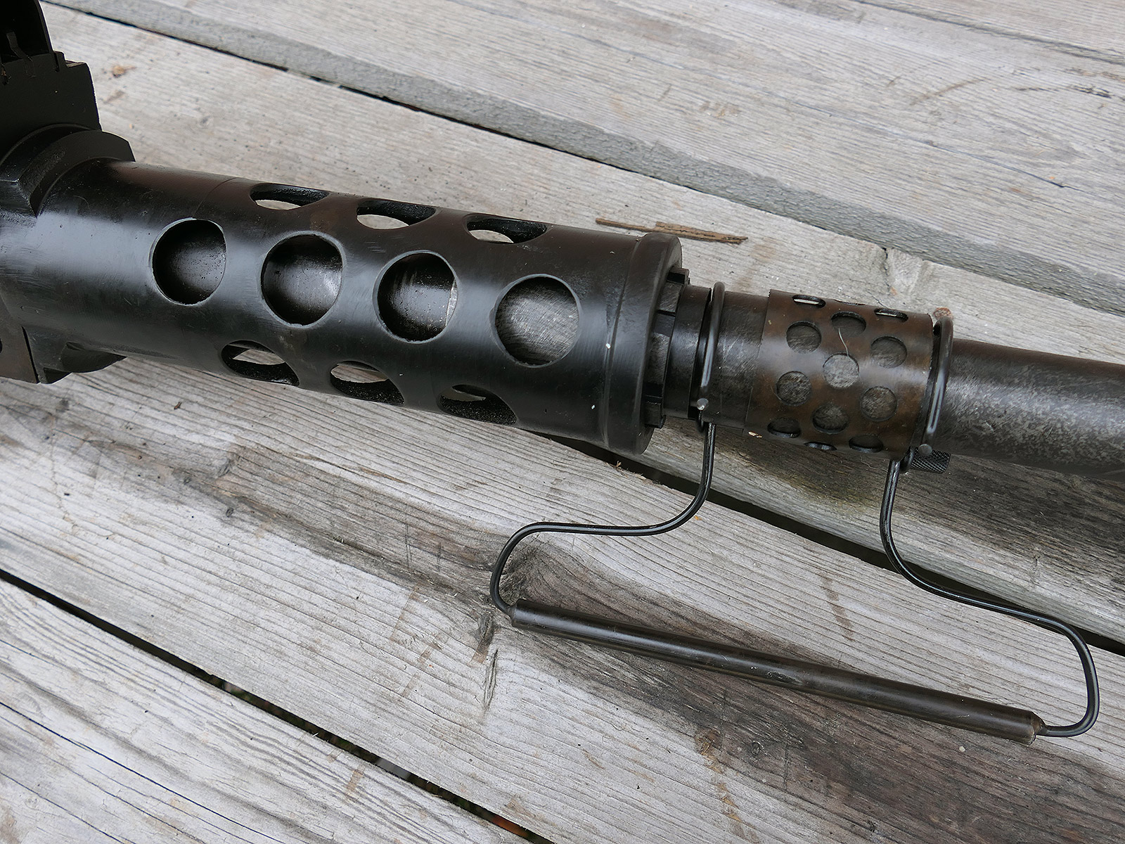 #A Browning Machine Gun MG Cal. 50 M2 Jeep Mount Tripod – Model – 1:1 metal replica, barrel can be dismantled