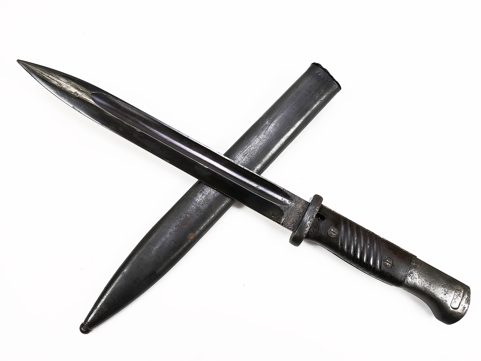 Wehrmacht M84/98 W.K.C. bayonet for the K98 carbine / sidearm with scabbard