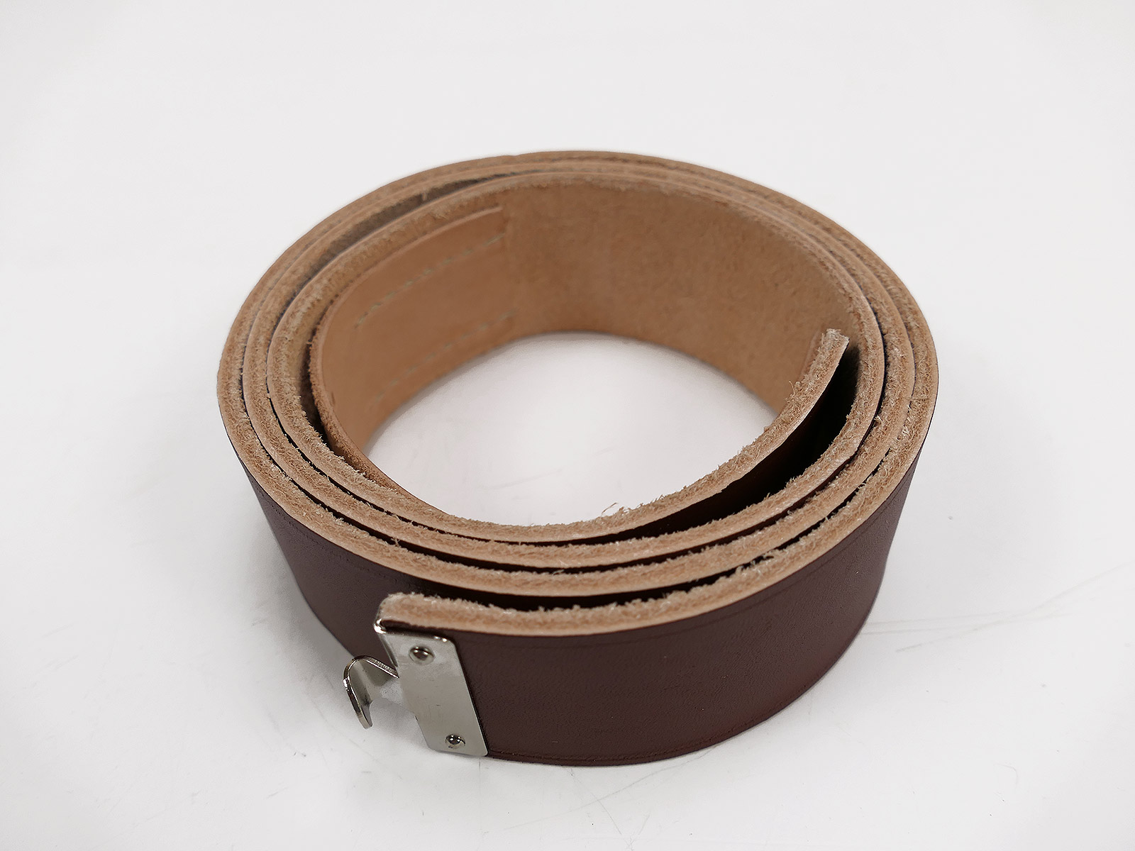One-off Wehrmacht belt, BROWN, 120 cm, old stock
