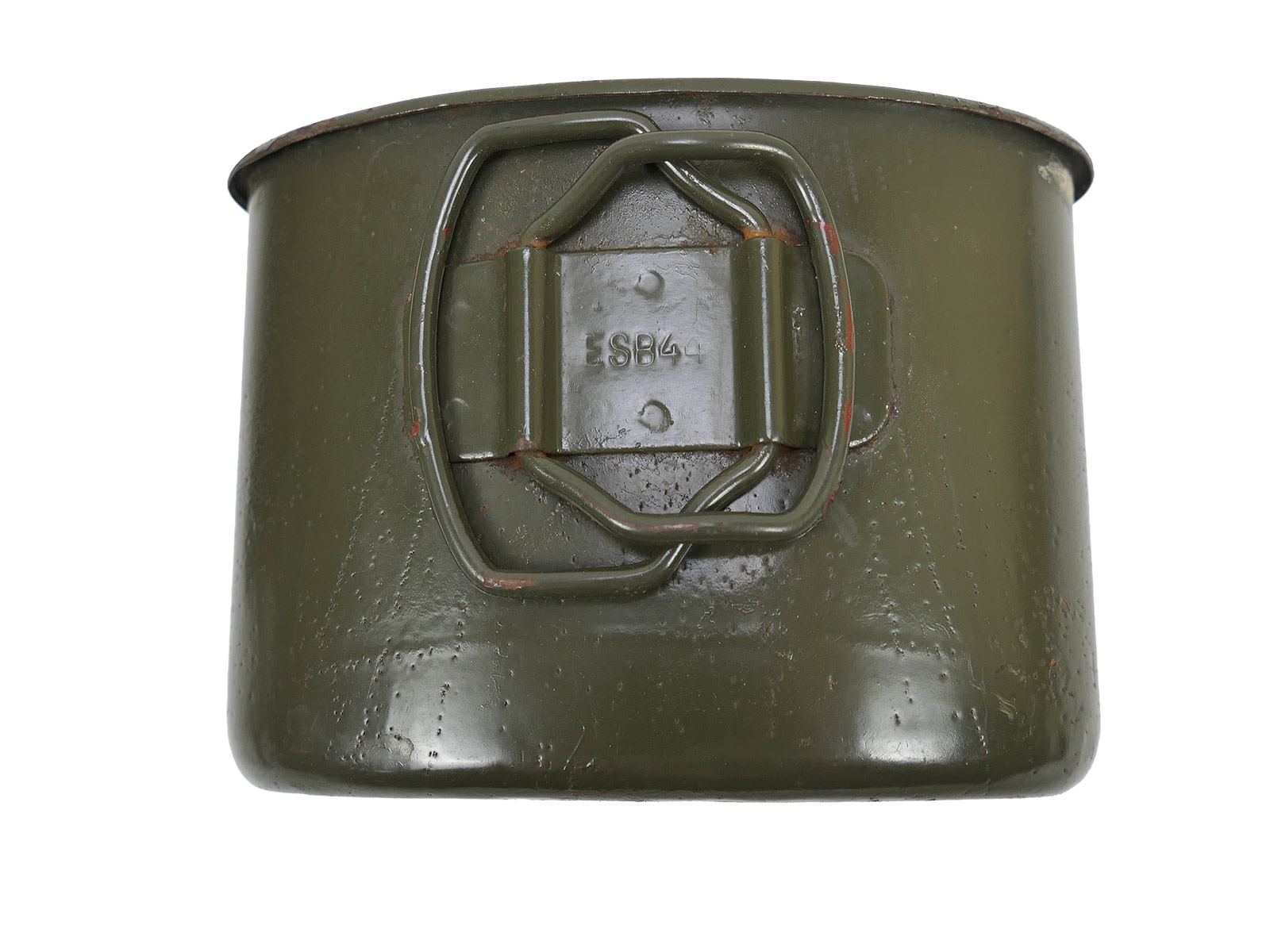Wehrmacht MN42 canteen with steel cup – TOP COLLECTION, BATTLE-WORN