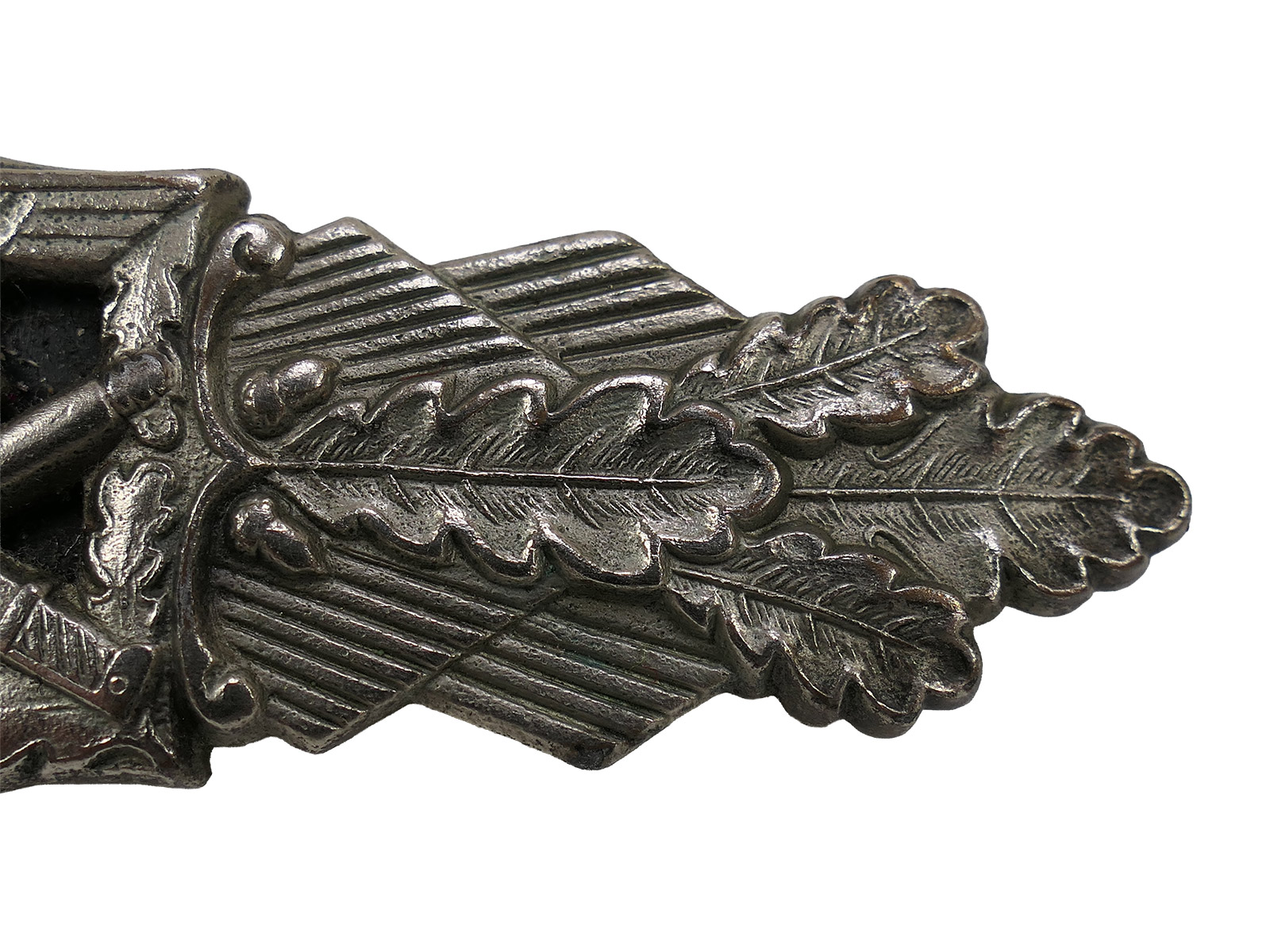 Wehrmacht Original Close Combat Clasp, Silver Class, FLL Peekhaus Berlin