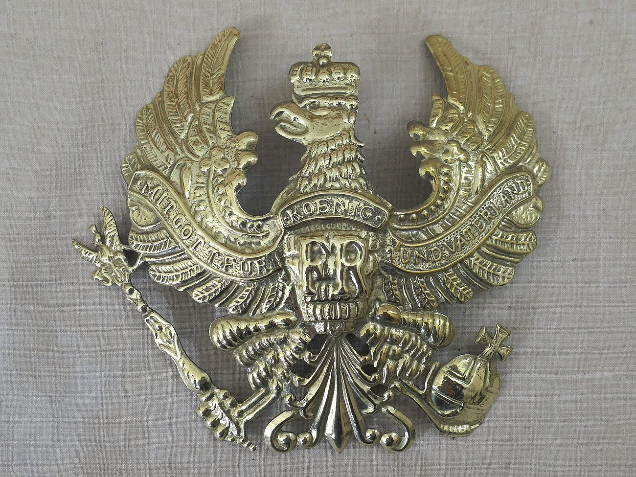 s-l1600-44 WK1 helmet pickle hood Prussia teams Spiked Helmet Prussian