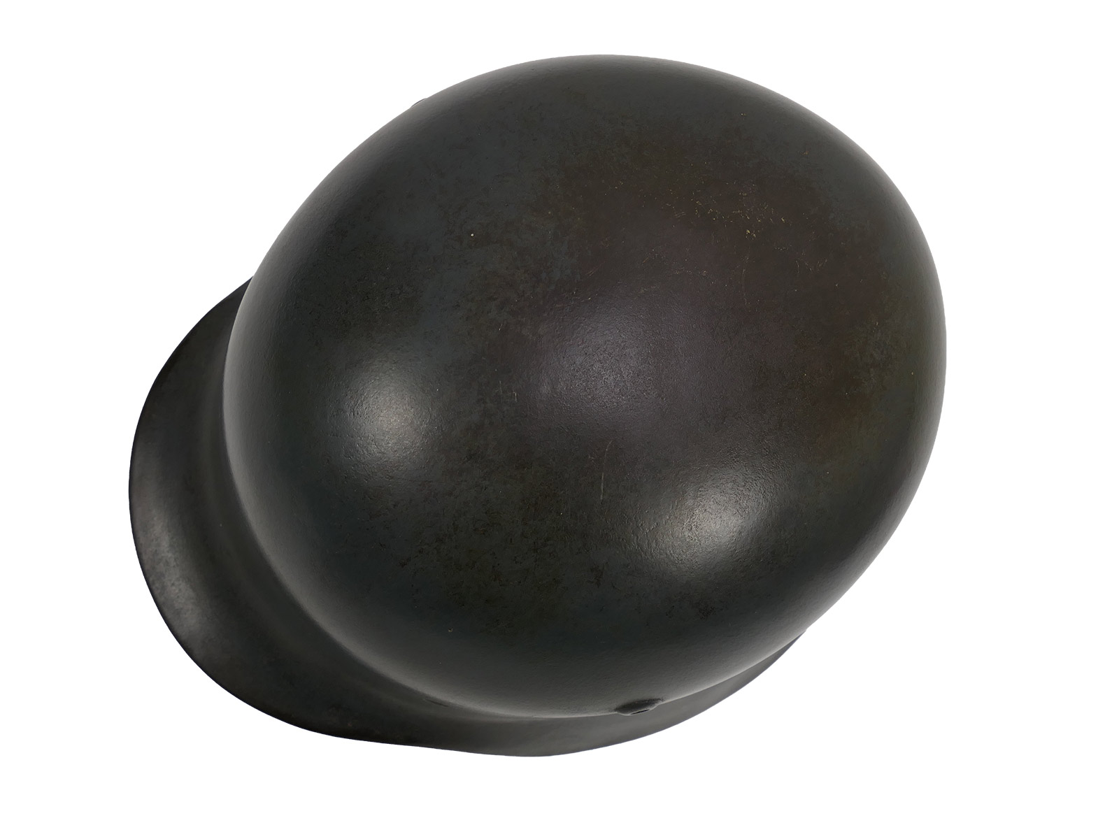 Original Wehrmacht / Luftwaffe steel helmet GLOCKE M35 DD SE62, antique, COLLECTION, battle-worn