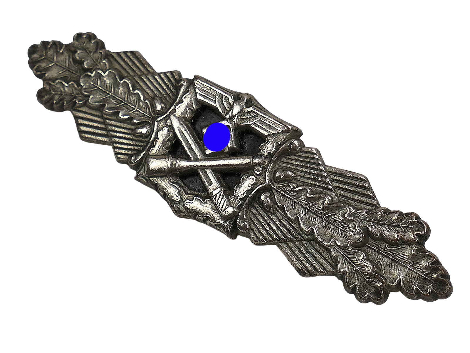 Wehrmacht Original Close Combat Clasp, Silver Class, FLL Peekhaus Berlin