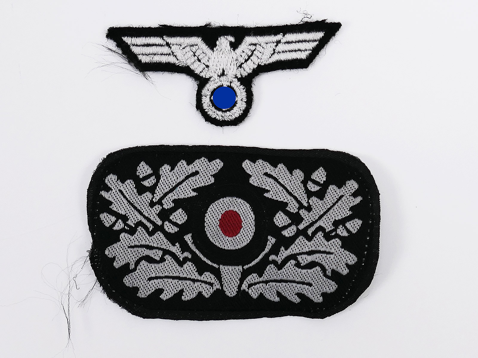 Set of effects cap eagle and oak leaf wreath for armored cap beret head cap armored cap