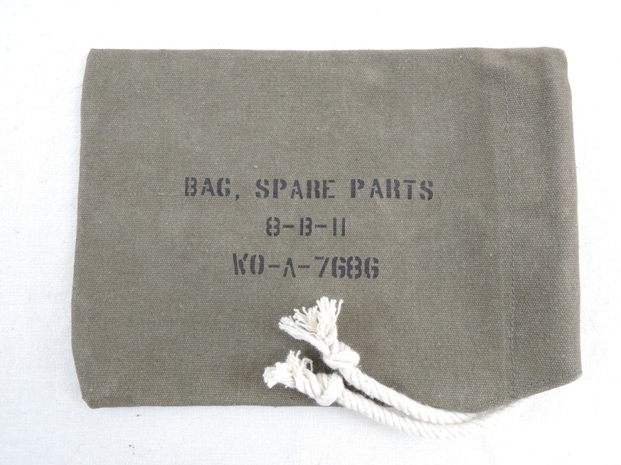 US Army Tool Spare Parts Bag Bag for accessories Jeep WO Willys Overland