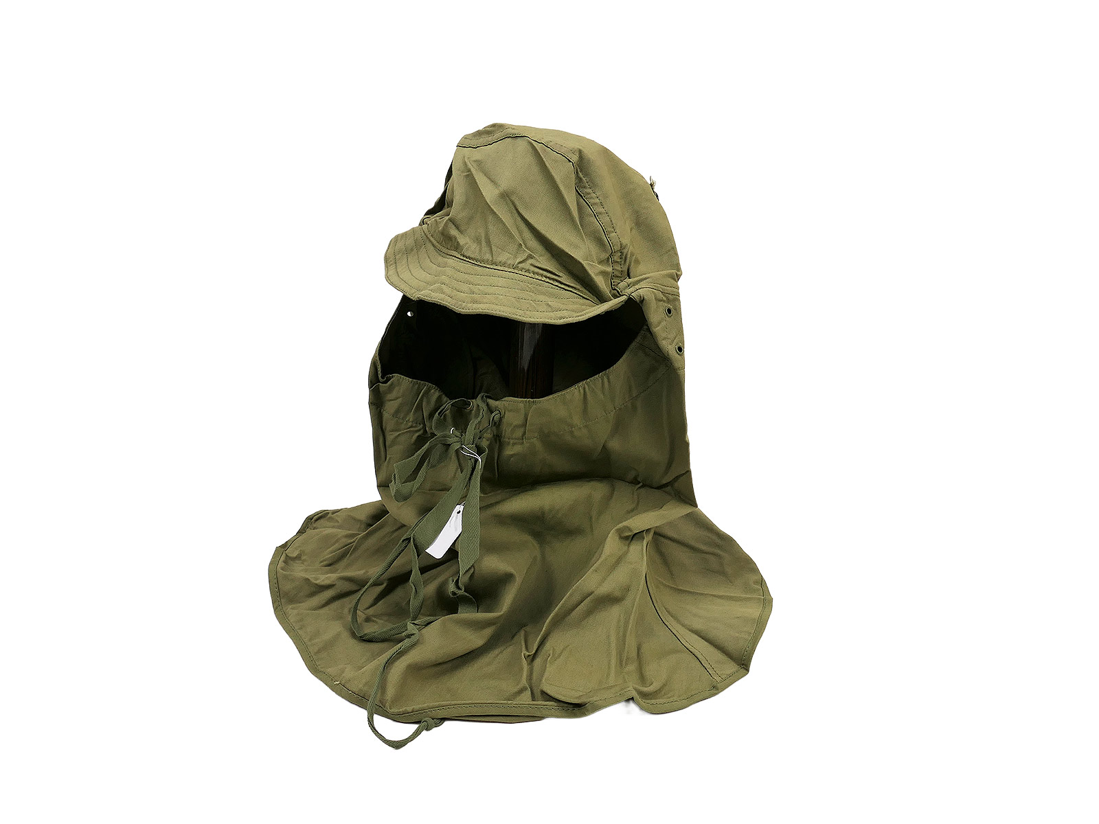 Original US Army WW2 M-1941 Hood Cloth 1942  Mint / Collection INFANTRY BATTLE WORN 