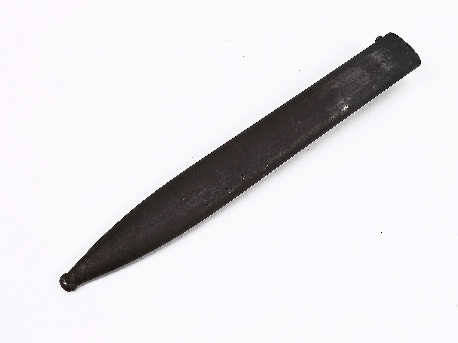 Wehrmacht M84/98 bayonet (from 1943) for the K98 carbine / fixed bayonet with scabbard, BATTLE-WORN