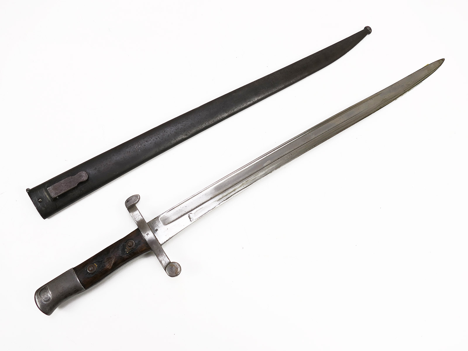WK1 Austrian M1886 side-mounted bayonet for the Portuguese Kropatschek rifle