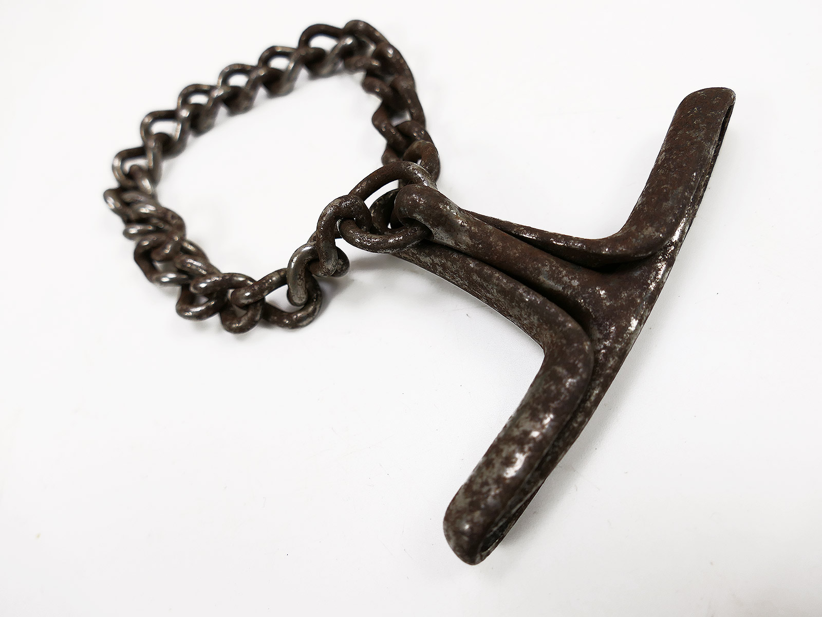 #D SS Hand Gag Gag Chain – Restraint, Display or Gag Chain – ANTIQUE