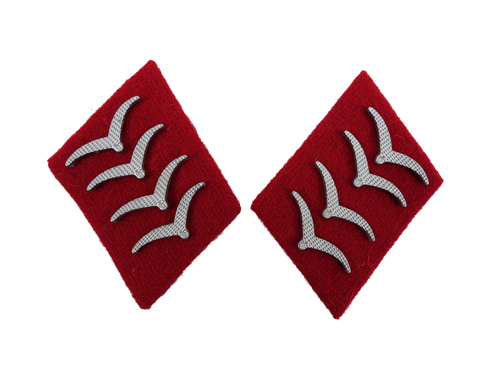 Wehrmacht collar patches HG / StFw Luftwaffe LW Flak (1 pair)