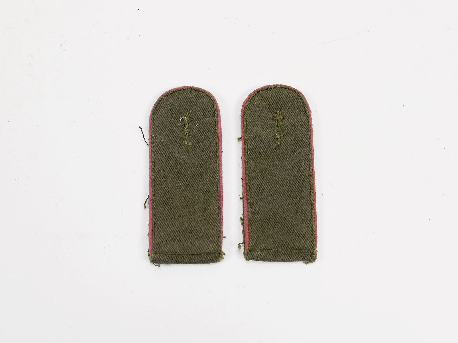 Single pair - Vintage tropical Afrika Korps armour shoulder boards epaulettes field blouse DAK 