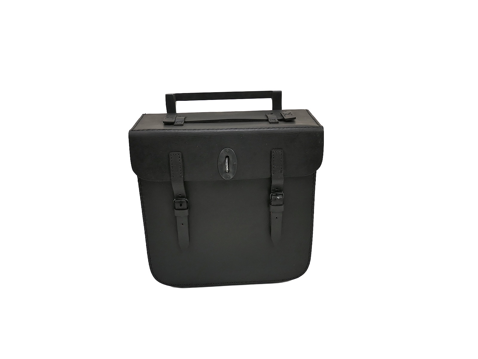 Wehrmacht side bag, leather motorcycle pannier, Wehrmacht sidecar, BMW R75, Zündapp KS750, DKW NZ350