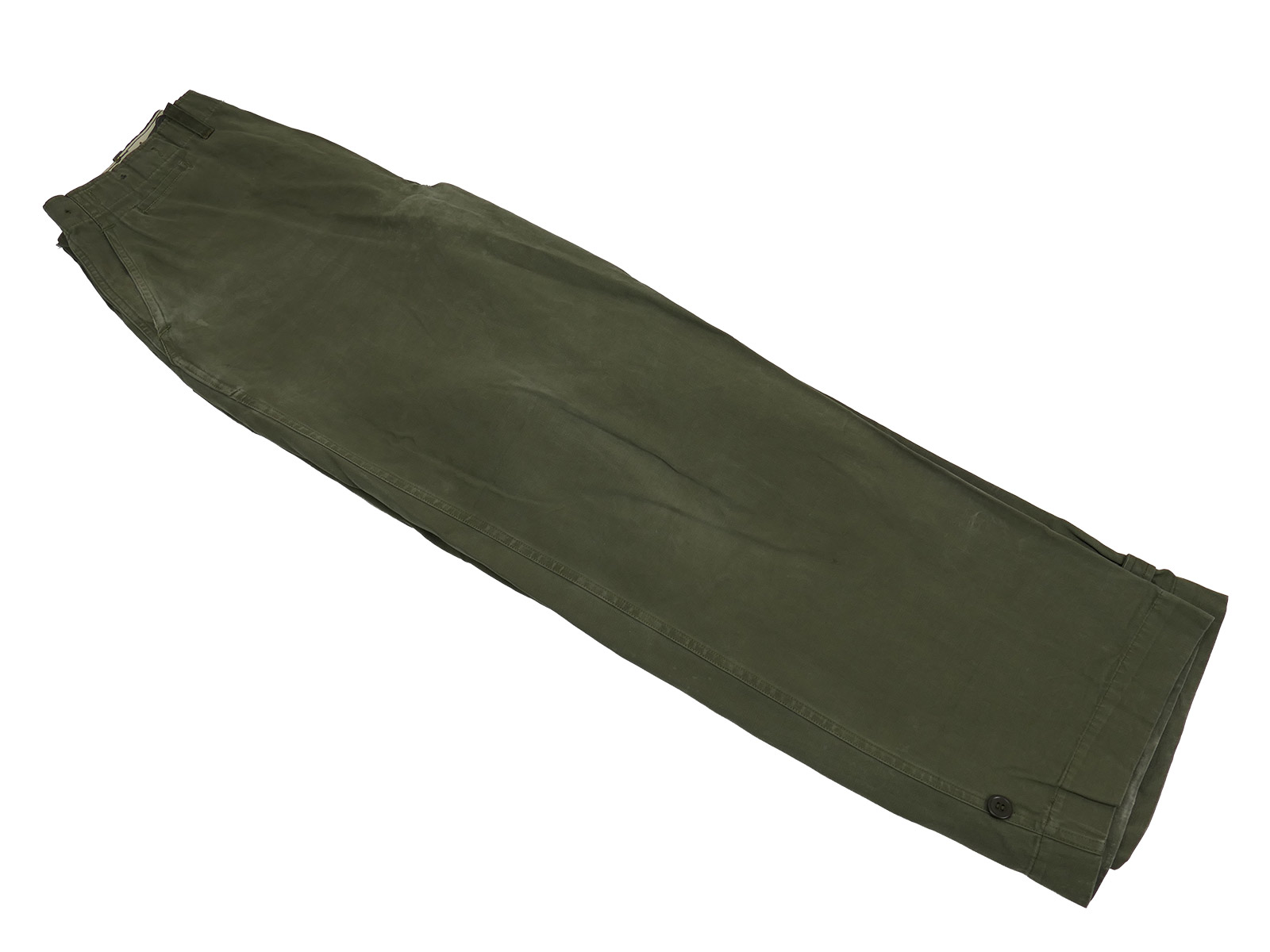 #B One-off item: US WW2 vintage M43 trousers (M1943 field trousers) – BATTLE WORN collection