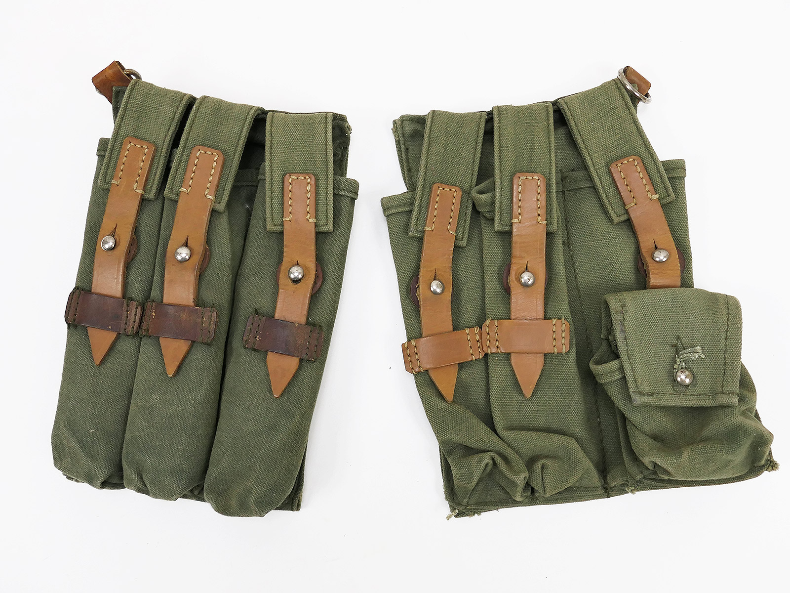 Germany police pair of MP magazine pouches type like Wehrmacht MP38/40