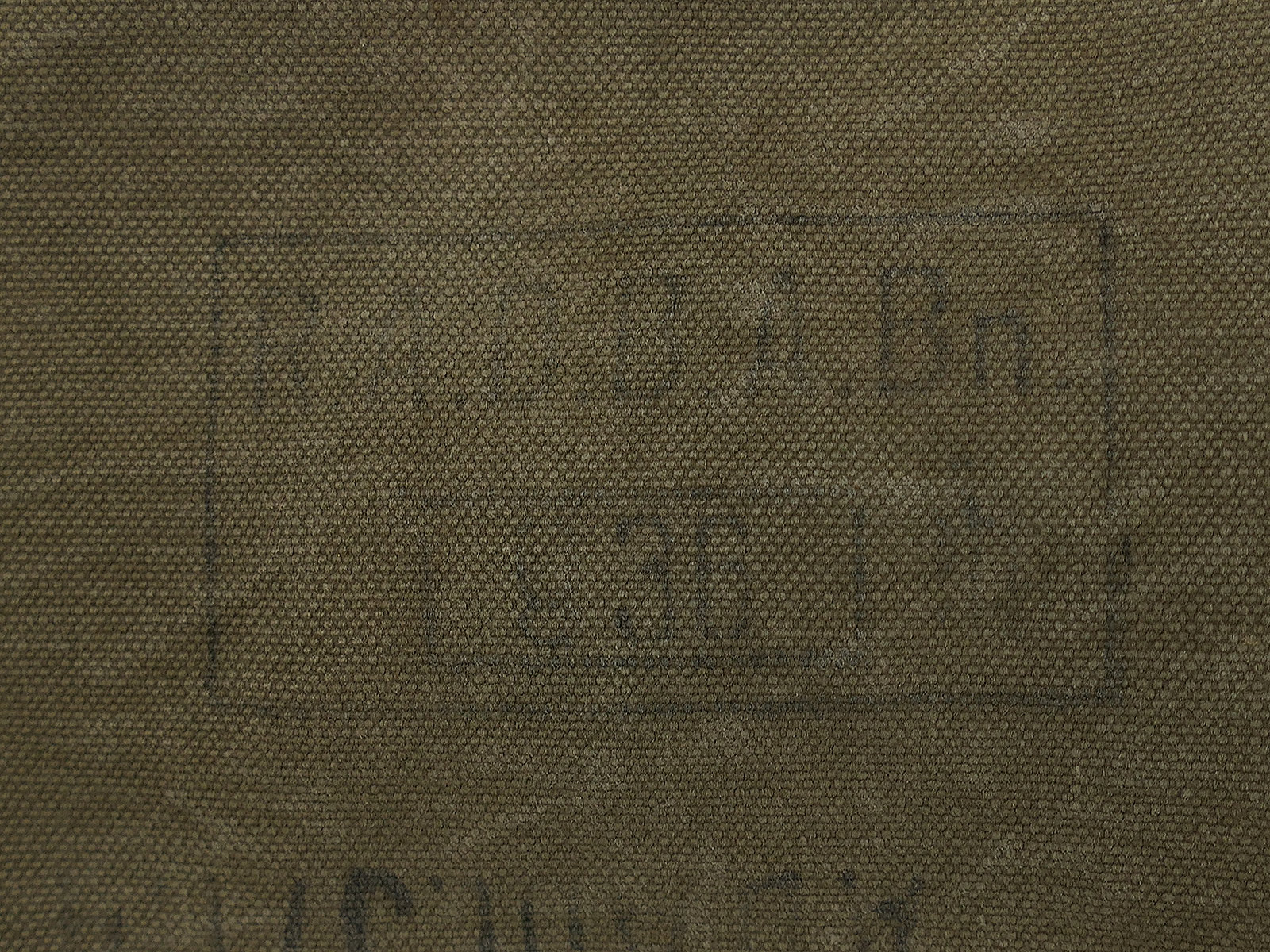 WW2 Original  RAD bread bag, 1936? Reich Labour Service, with name label – COLLECTION
