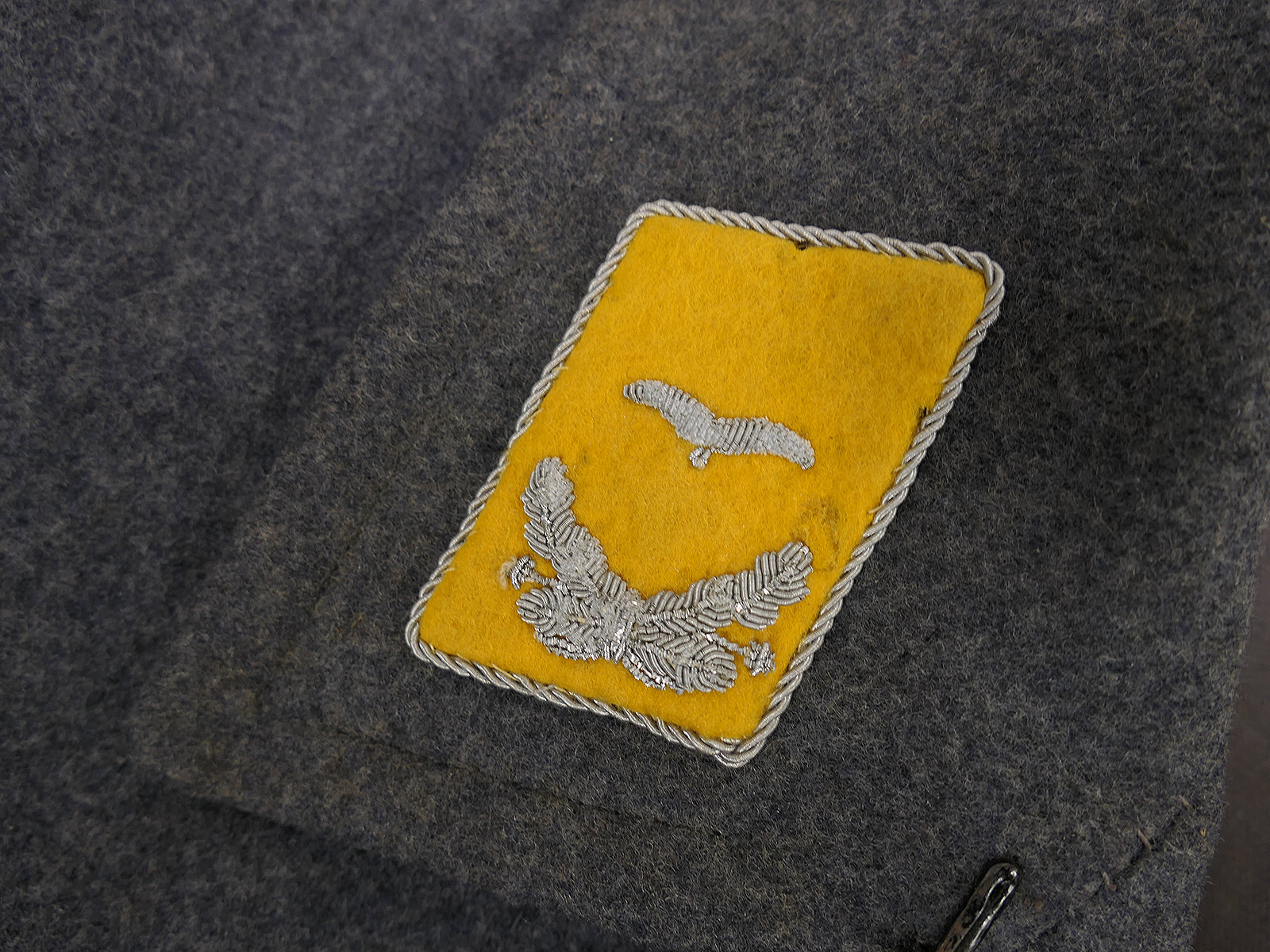 Original WW2 Luftwaffe M40 winter greatcoat, Lieutenant, LBA 41, stamped ‘TOP COLLECTION’