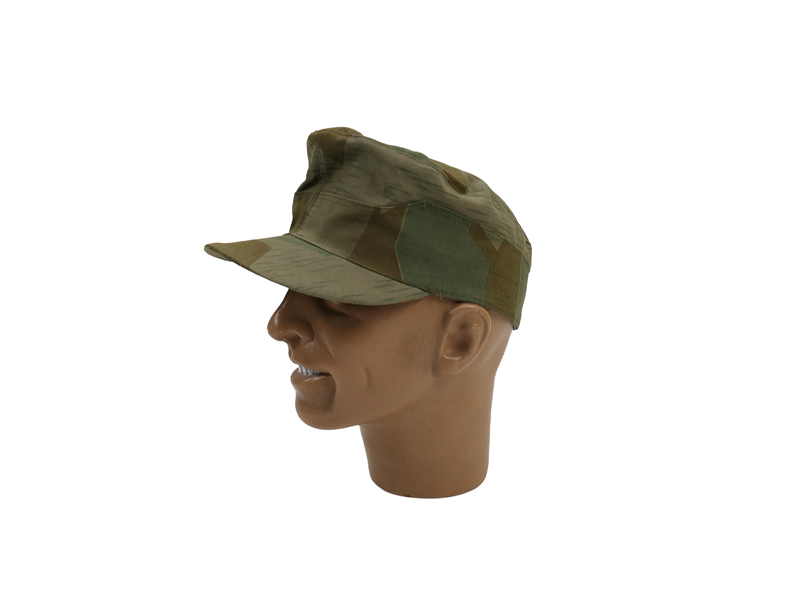 #B Wehrmacht field cap, size 58, splinter camouflage, original fabric