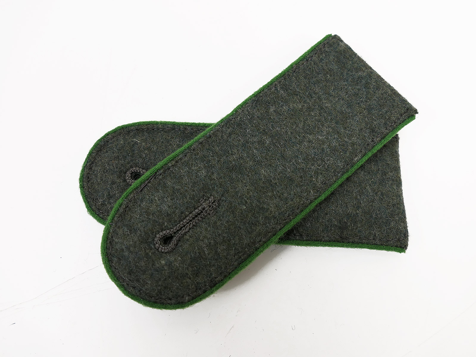 1x pair of epaulettes mountain infantry M40 green teams shoulder boards Janke TOP