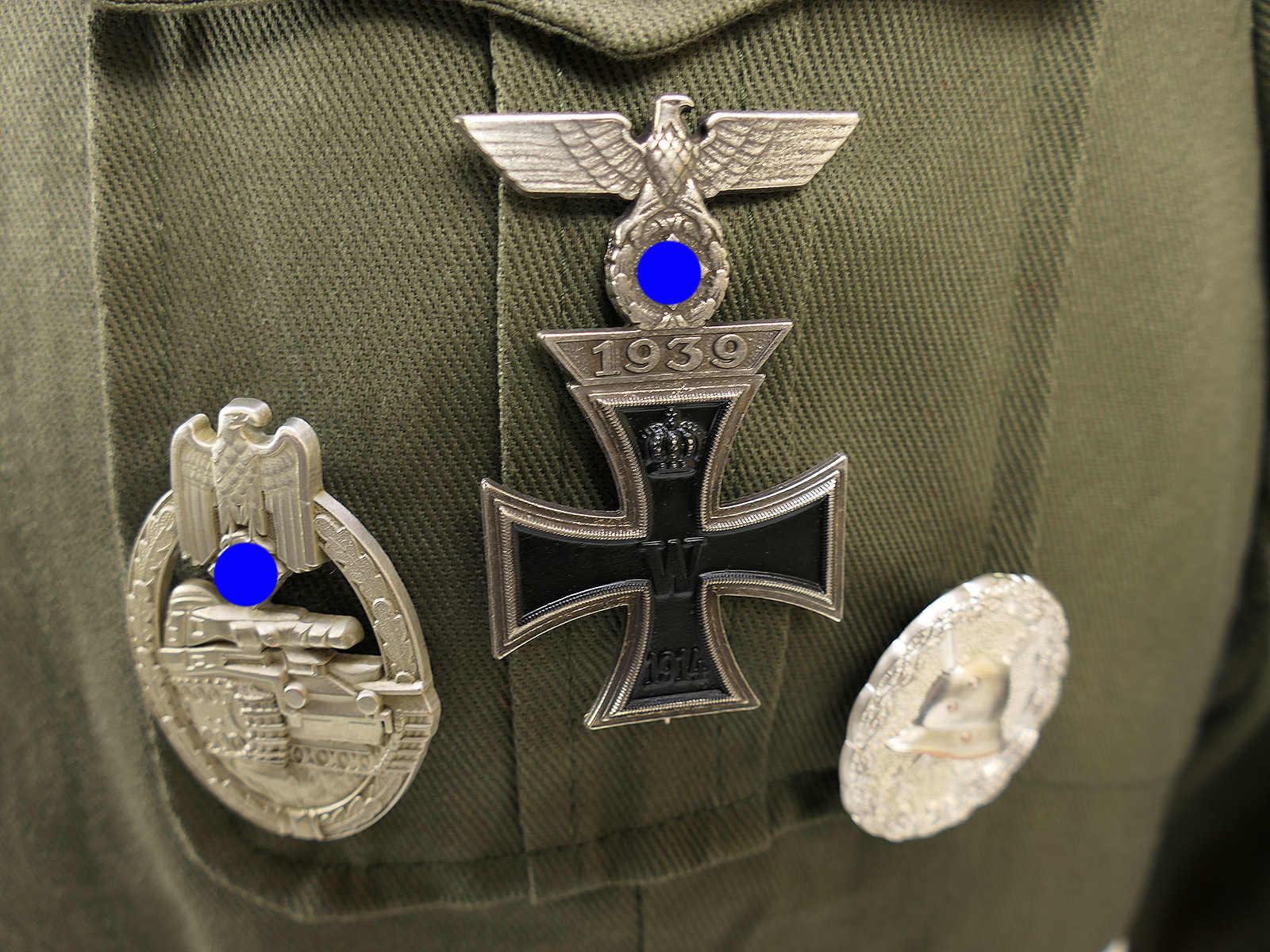 Uniform of Field Marshal Erwin Rommel, Afrika Korps; Knight’s Cross of the Pour le Mérite with General’s Sash