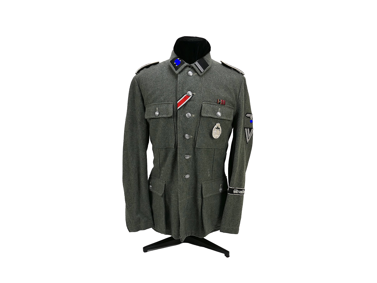 Waffen SS M43 field blouse uniform GÖTZ VON BERLICHINGEN Collection