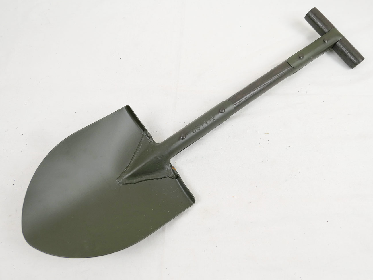 US Army WW2 folding spade Sems 1942 with spade bag Tasche for spade