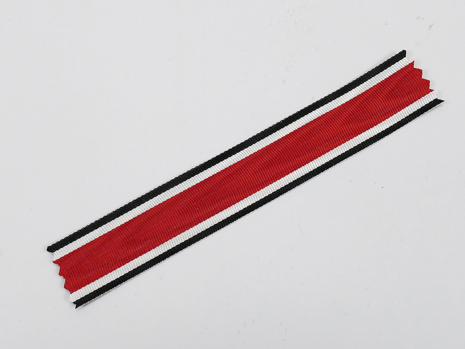 Wehrmacht 1x EK2 ribbon for Iron Cross 2nd class field blouse buttonhole narrow 25mm x 15cm