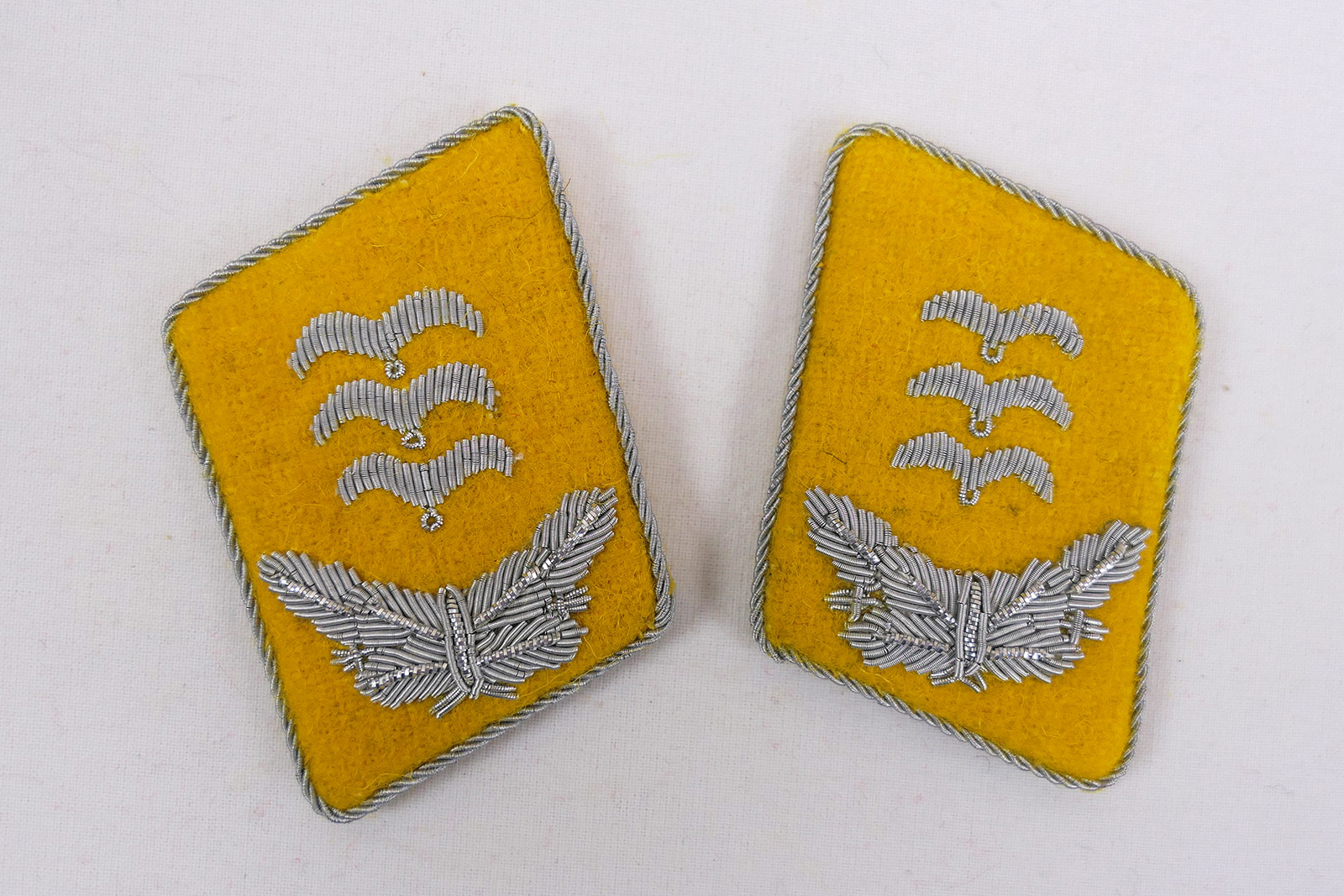 WW2 Luftwaffe Collar Mirror Captain LW Paratrooper