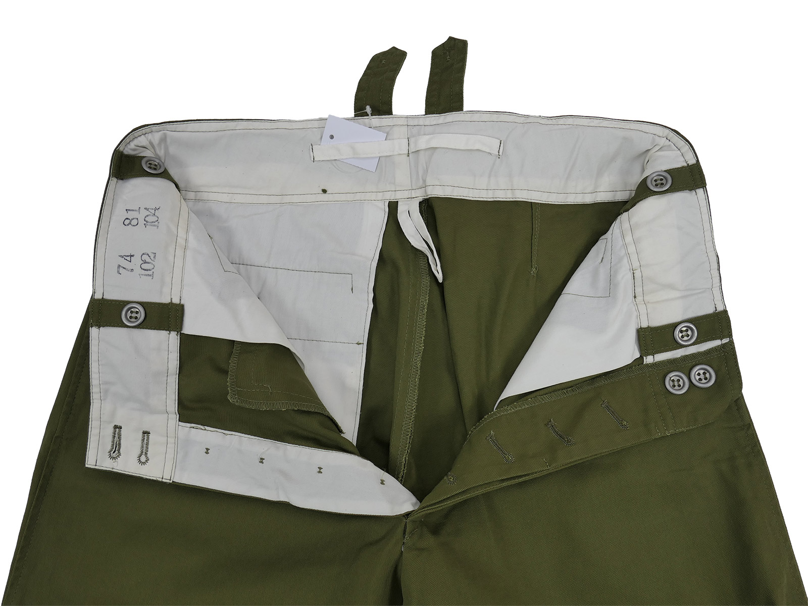 One-off DAK M40 breeches, riding breeches, size S, Officer, Afrika Korps