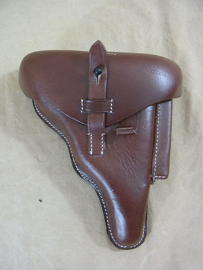 P08 Holster Briefcase DWM 1917 Leather holster Mauser pistol case Police