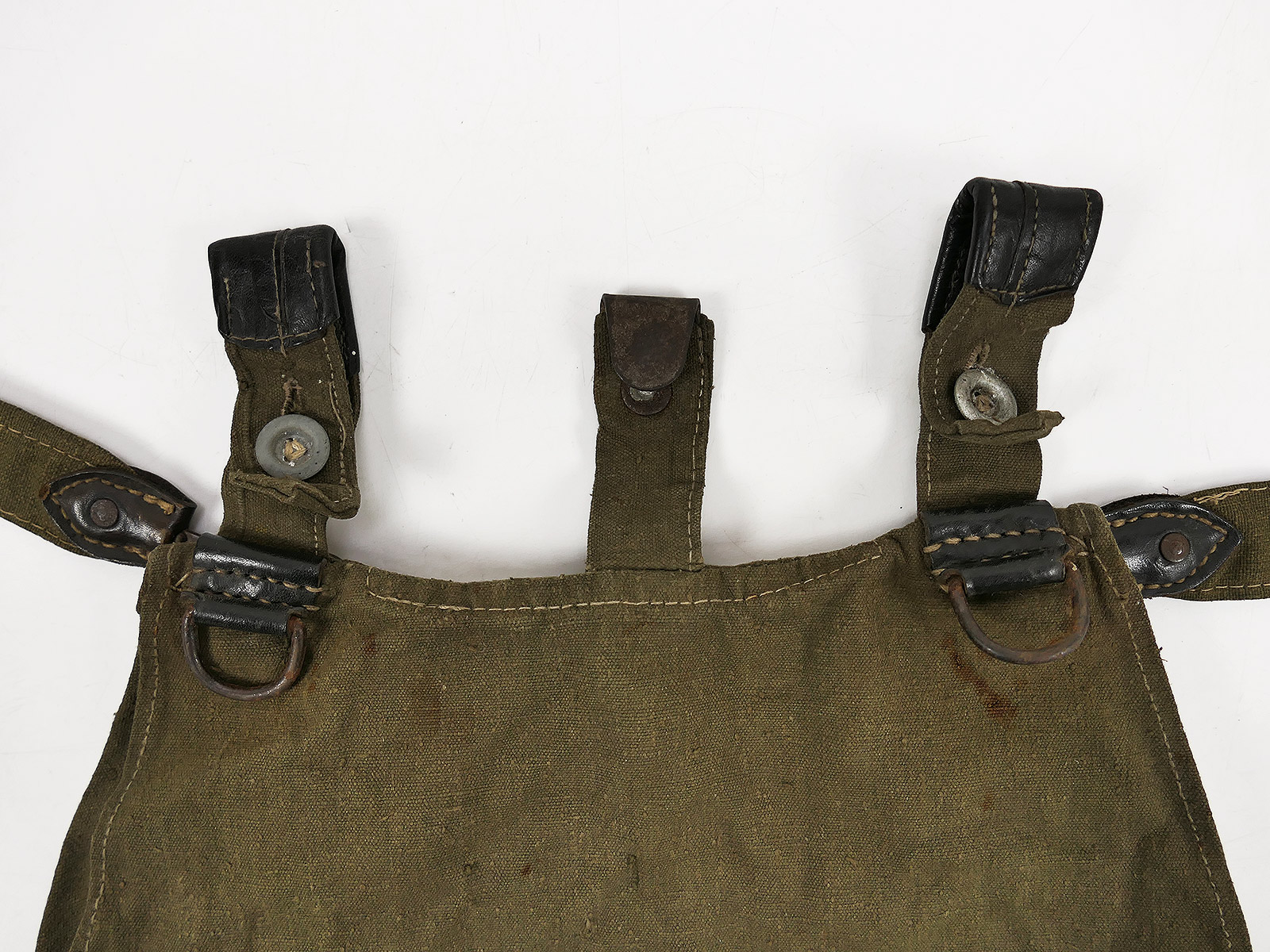 WW2 Wehrmacht Original M31 Bread Bag with Strap – COLLECTION, BATTLE-WORN