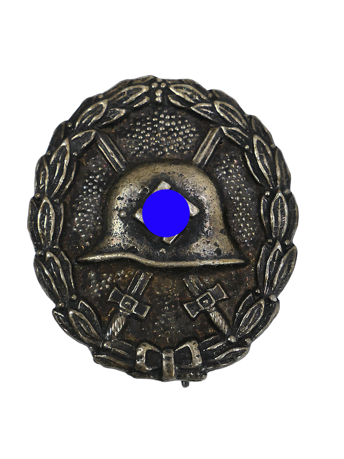 Wehrmacht Wound Badge, Black, Legion Condor, BATTLE WORN