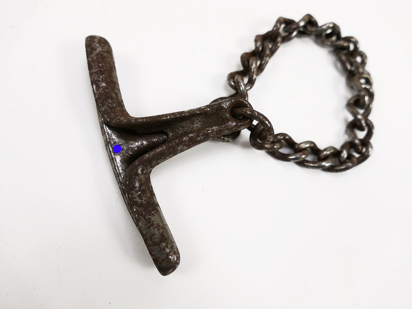 #D SS Hand Gag Gag Chain – Restraint, Display or Gag Chain – ANTIQUE
